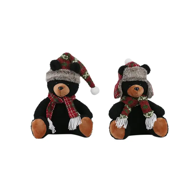 Upscale Santa Bear 12 "Sitting Bear 2...